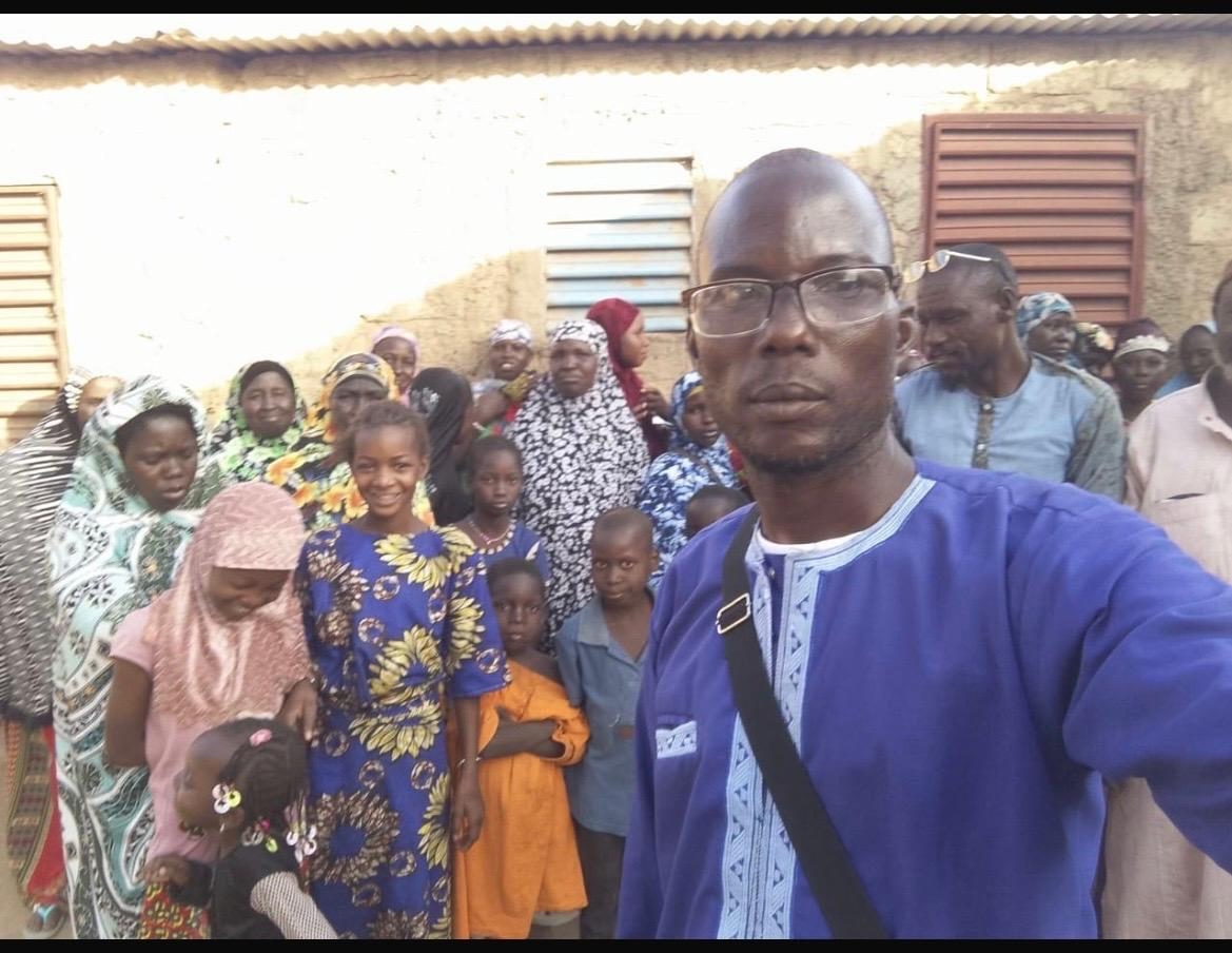 Kinder im Klassenzimmer in Ouagadougou